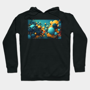 Evolving 3D Abstraction: Dynamic Visual Expression Hoodie